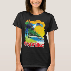 Camiseta Costa Rica Toucan Jungle Verde Viaje