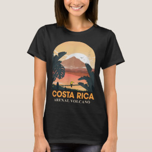 Camiseta Costa Rica Volcán Arenal Viaje Playa Verano Vaca