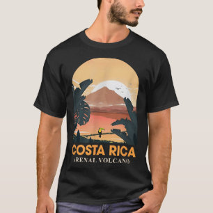 Camiseta Costa Rica Volcán Arenal Viaje Playa Verano Vaca