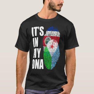 Camiseta Costa Rica Y Yibuti Mezclan El Patrimonio De La Ba