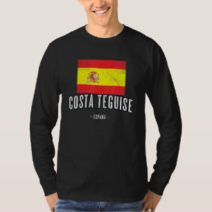 Camiseta Costa Teguise España Es Bandera Ciudad Bandera Rop