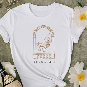 Camiseta Costa Terra Mia Amalfi   Viajes por el patrimonio 
