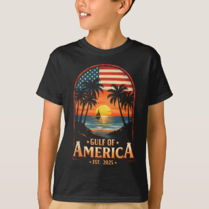 Camiseta Costa Vi De Bandera Del Golfo Retro De Eeuu Est 20