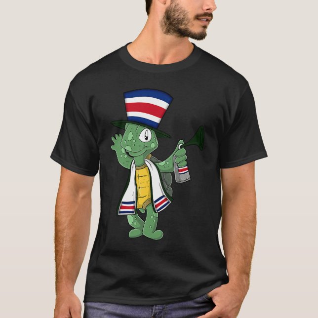 Camiseta Costarican Fan Turtle (Anverso)