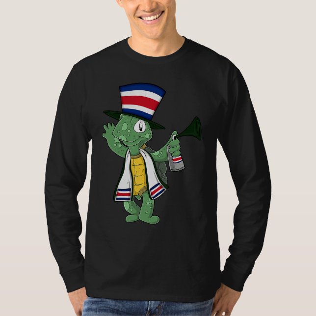 Camiseta Costarican Fan Turtle (Anverso)
