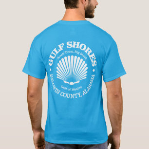 Camiseta Costas del Golfo (concha de mar)