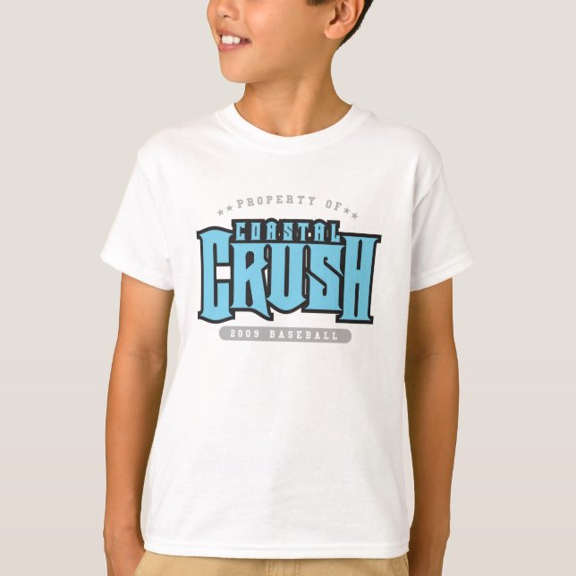 Camiseta costera del agolpamiento/de las fritadas (Anverso)