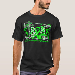 Camiseta Costilla cruzada de concientización de la colangit