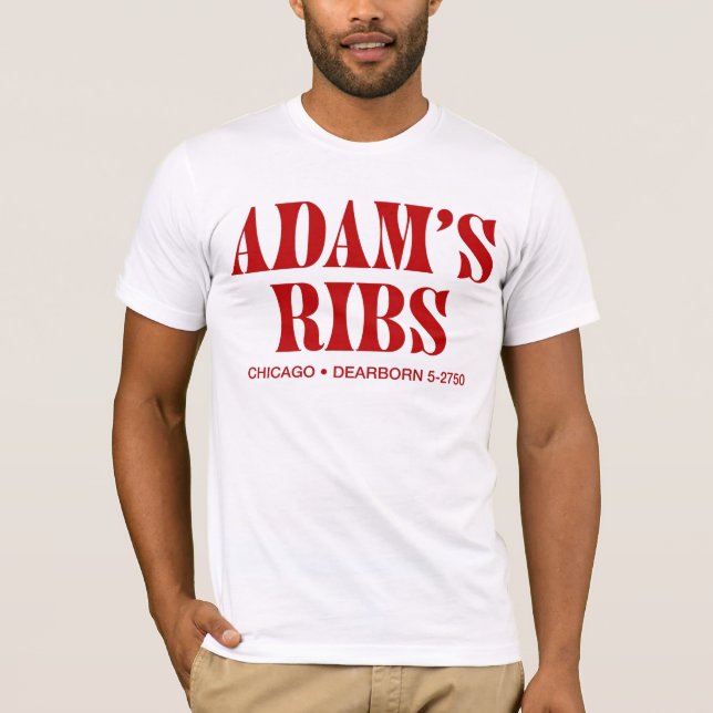 Camiseta Costillas de Adams (Anverso)