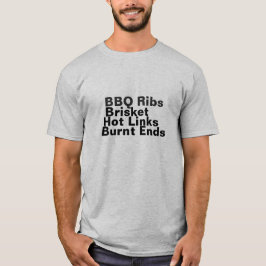Camiseta Costillas de barbacoa, Brisket