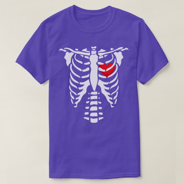 Camiseta Costillas y corazón 3 (Diseño del anverso)