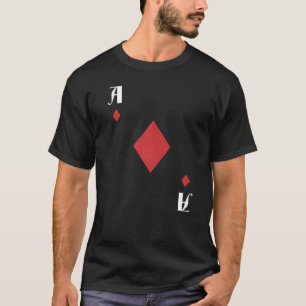 Camiseta Costo De Grupo Ace Of Diamonds Decks Of Cards Hall