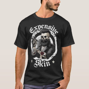 Camiseta Costoso Tatuaje Local De Artista De Tinta Graciosa