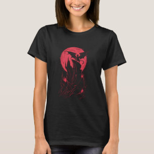 Camiseta Costum Demon Satanic Occult Gothic Devil Halloween
