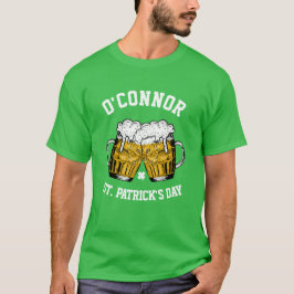 Camiseta Costum Name afortunado Shamrock St. Patrick's Day