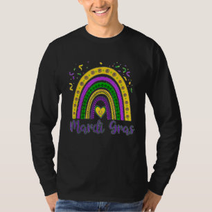 Camiseta Costuma de arcoiris mardi gras Fiesta Carnaval coi