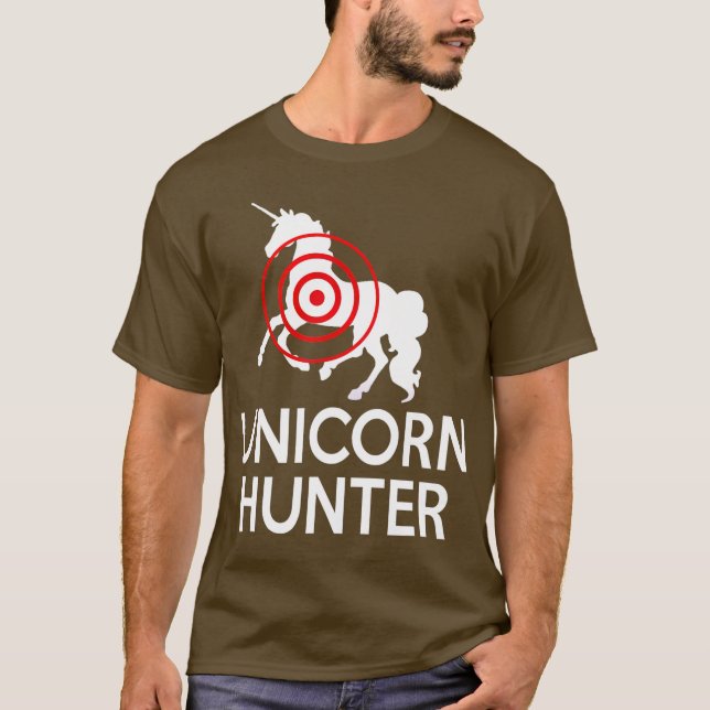 Camiseta Costuma de caza de unicornio (Anverso)