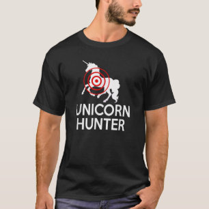 Camiseta Costuma de cazador unicornio divertida de Hallowee