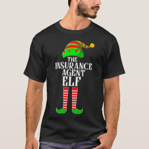 Camiseta Costuma De Coincidencia De La Familia Elf Del Agen