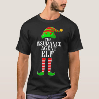 Camiseta Costuma De Coincidencia De La Familia Elf Del Agen