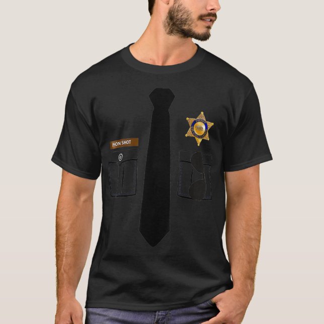 Camiseta Costuma de funcionario penitenciario de la Guardia (Anverso)