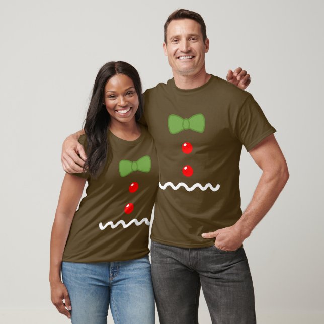 Camiseta Costuma de hombre de pan de jengibre (Unisexo)