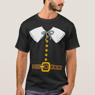 Camiseta Costuma de peregrino de Acción de Gracias