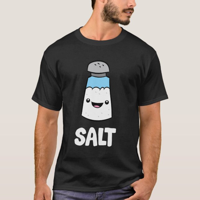 Camiseta Costuma De Sal Que Coincide Con El Pepper Y La Par (Anverso)