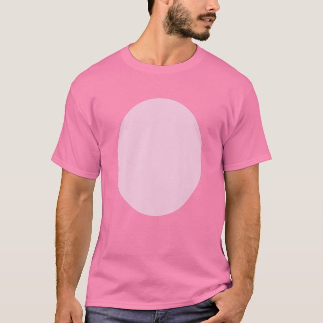 Camiseta Costumbre de cerdo Belly de cerdo Pink Fur Barnyar (Anverso)