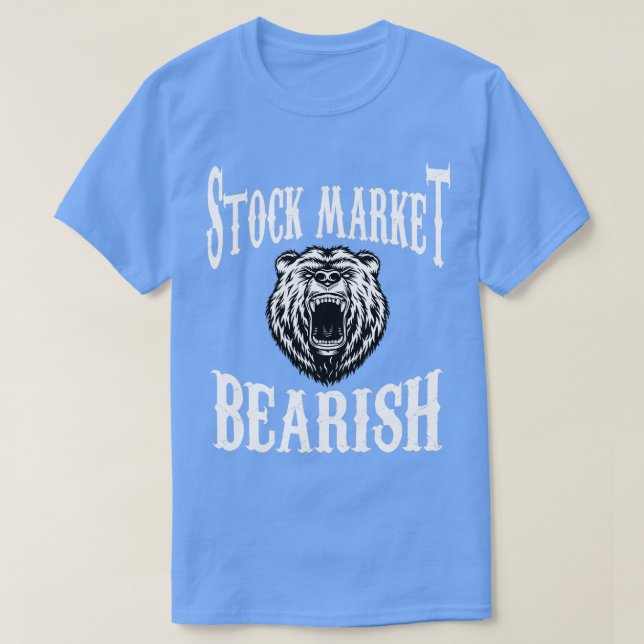 Camiseta Costumbre de cotizaciones divertidas del mercado d (Diseño del anverso)