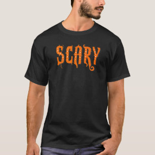 Camiseta Costume asusto Feliz Halloween Spooky