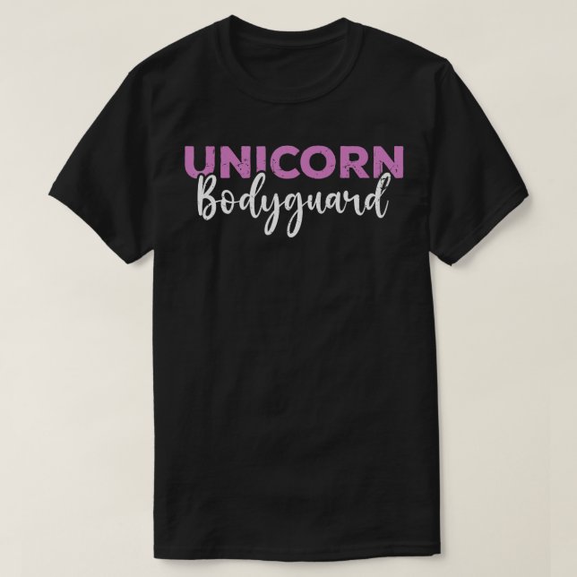 Camiseta Costume Dad Funny Unicorn, guardaespaldas, Unicorn (Diseño del anverso)