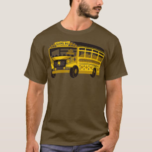 Camiseta Costume de autobús escolar clásico esencial TShirt