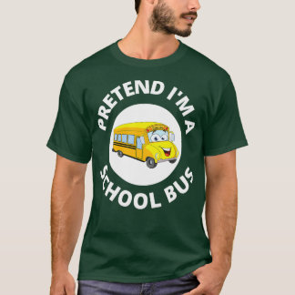 Camiseta Costume de autobús escolar pretender bus escolar I