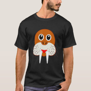 Camiseta Costume de cara de Walrus Head