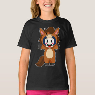 Camiseta Costume de Chica de caballos