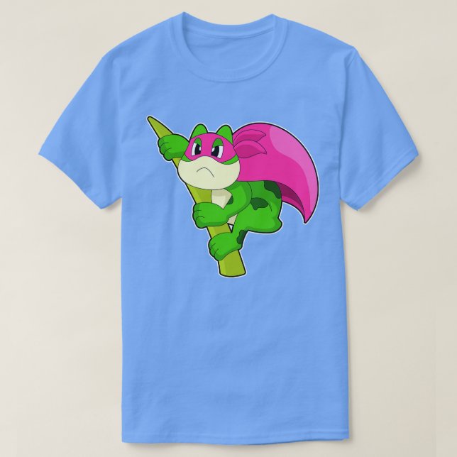 Camiseta Costume de héroe de rana (Diseño del anverso)