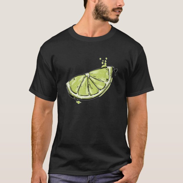 Camiseta Costume de salazón de salazón de Tequila Lime Hall (Anverso)