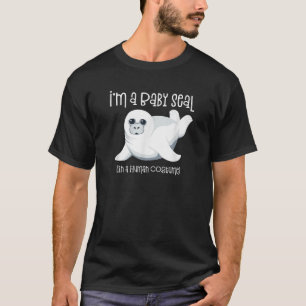 Camiseta Costume De Sello De Bebé Cute Divertido Sello Gráf