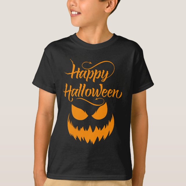 Camiseta Costume Feliz Halloween (Anverso)