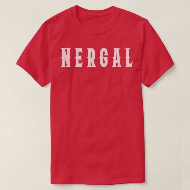 Camiseta Costume nergal (Diseño del anverso)