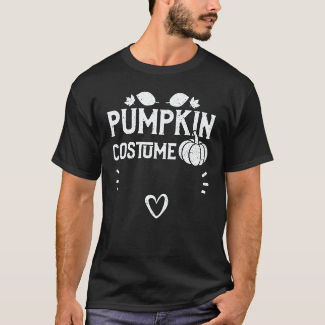 Camiseta Costume Pumpkin Costume Pumpkin Sayings (Anverso)