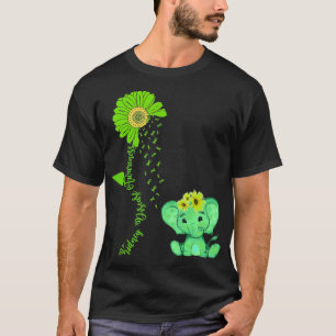 Camiseta Costura de sensibilización sobre la enfermedad ren