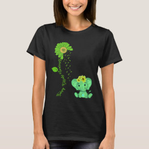 Camiseta Costura de sensibilización sobre la enfermedad ren