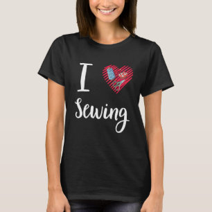 Camiseta Costura Para Mujeres Seamstress Sewist Thread Who