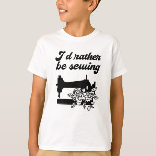 Camiseta Costura - Preferiría estar cosiendo