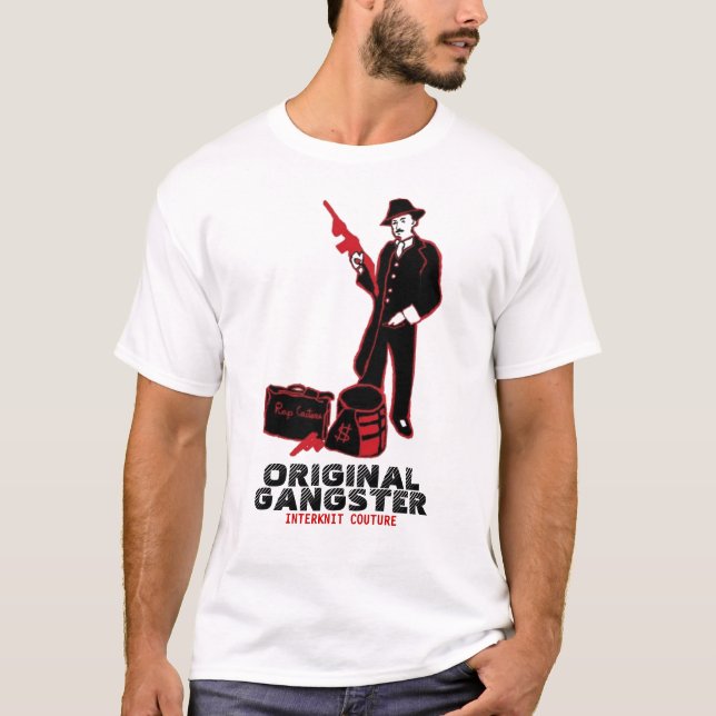 Camiseta COSTURAS de INTERKNIT - gángster de la original (Anverso)