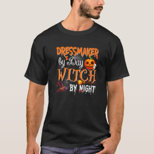 Camiseta Costurera De Día Bruja De Noche