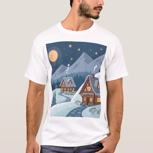 Camiseta Cosy Alpine Towns (Anverso)