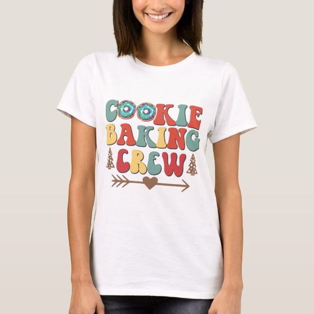 Camiseta Cosy Cookie Baking Crew - Esencias de cocina diver (Anverso)